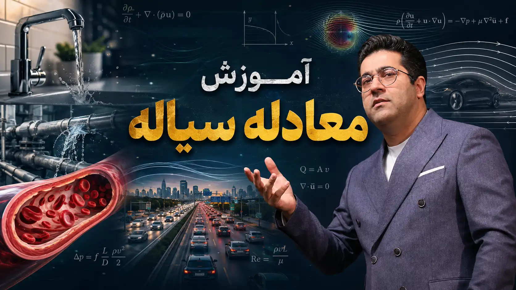 آموزش معادله سیاله ریاضی 3