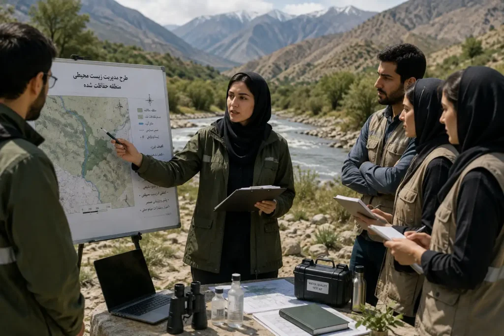 بهترین رشته های ریاضی فیزیک برای دختران 4 مهندسی محیط زیست برای دختران