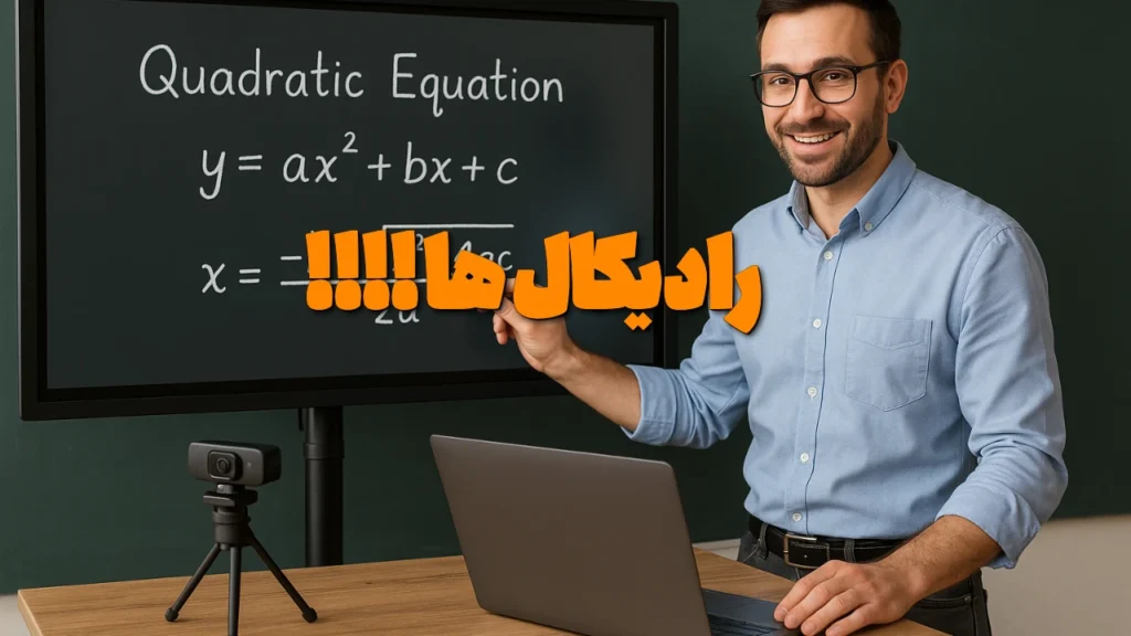 جلسه دوم ریاضی دوازدهم رادیکال ها