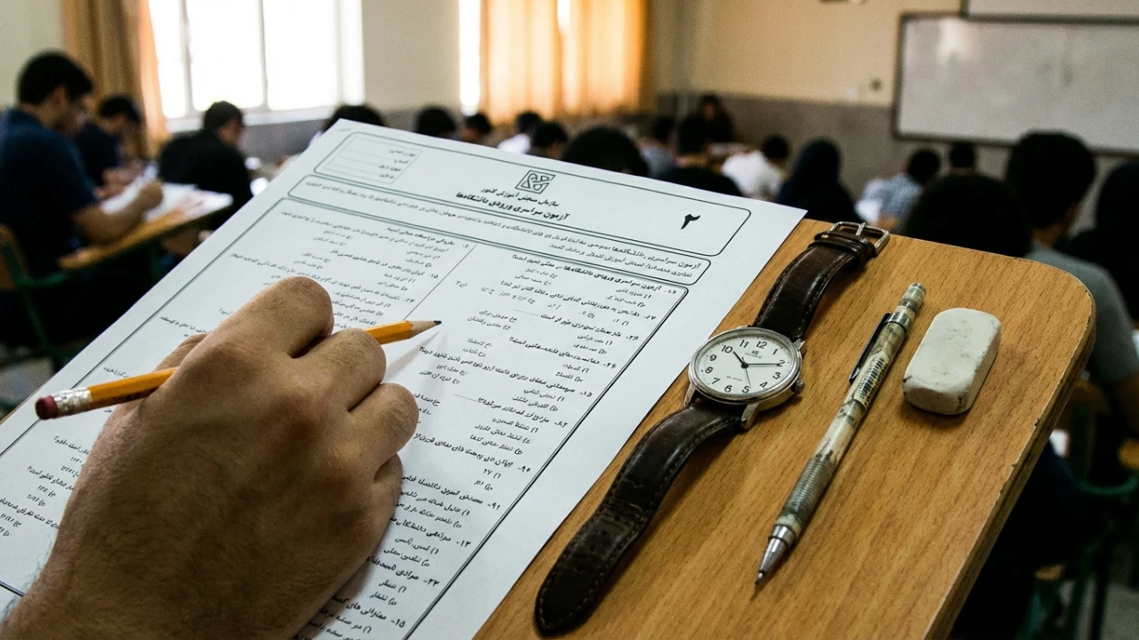 وسایل مورد نیاز و ممنوعه کنکور