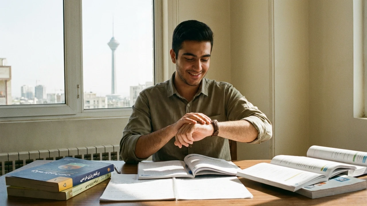 ساعت مطالعه هر درس برای کنکور ریاضی