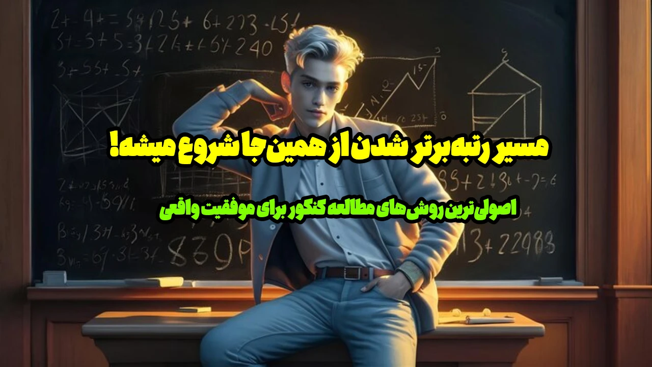بهترین روش مطالعه برای کنکور