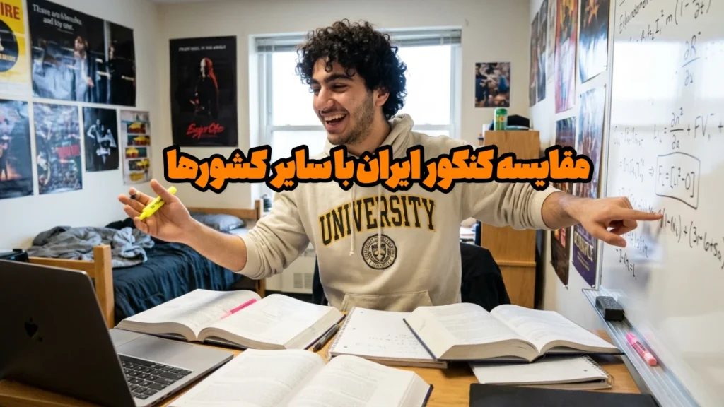 مقایسه کنکور ایران با سایر کشورها