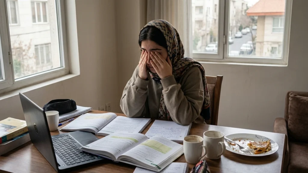فرسودگی تحصیلی در دوران کنکور و علائم آن 2 دلایل اصلی فرسودگی تحصیلی در دوران کنکور