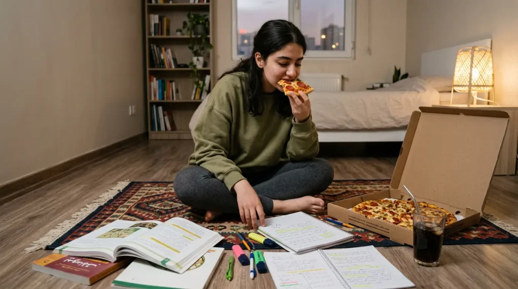 کارهایی که شب امتحان استرس را بیشتر می کند! 3 چگونه بر استرس امتحان غلبه کنیم؟