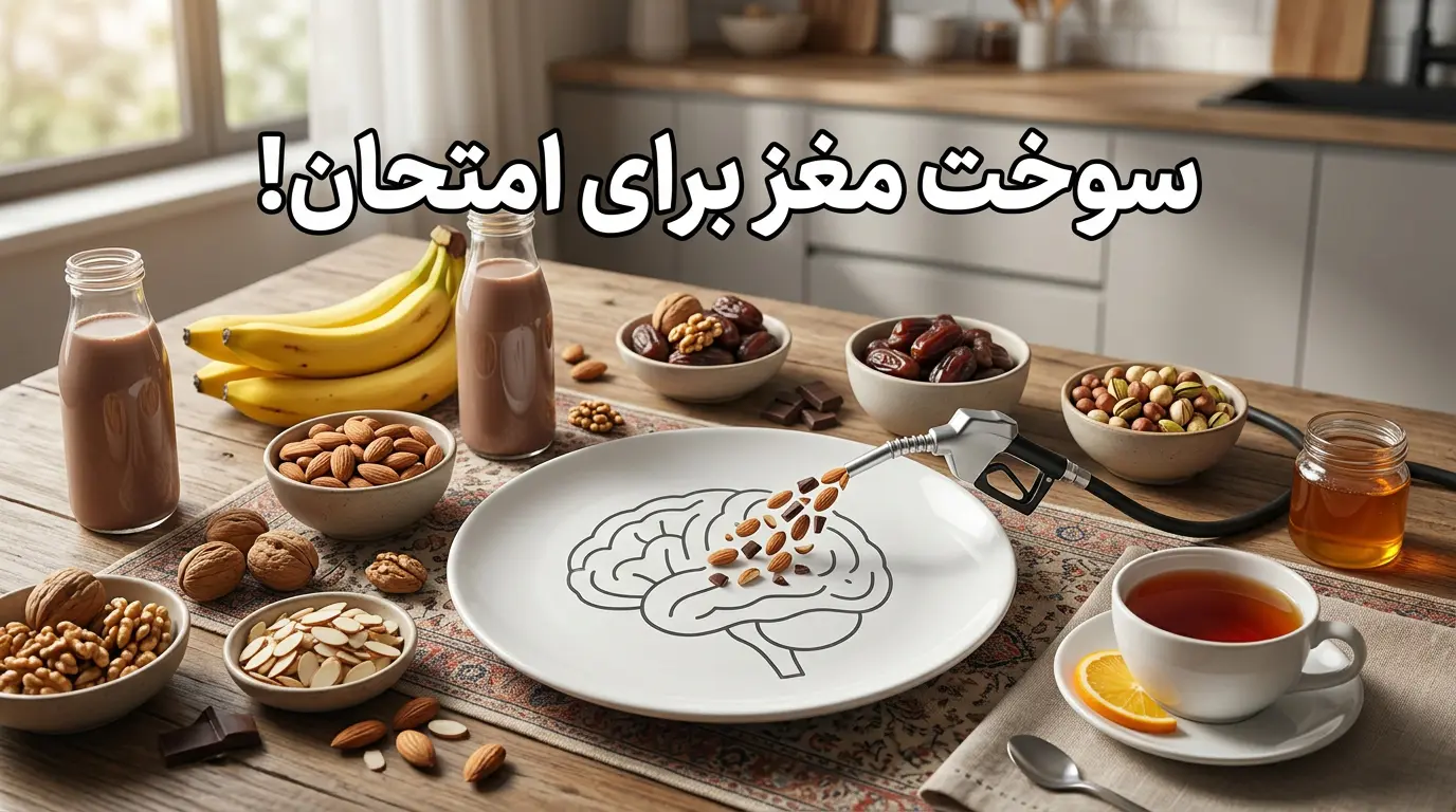 قبل امتحان چی بخوریم؟ خوراکی های ضد استرس برای آرامش و تمرکز