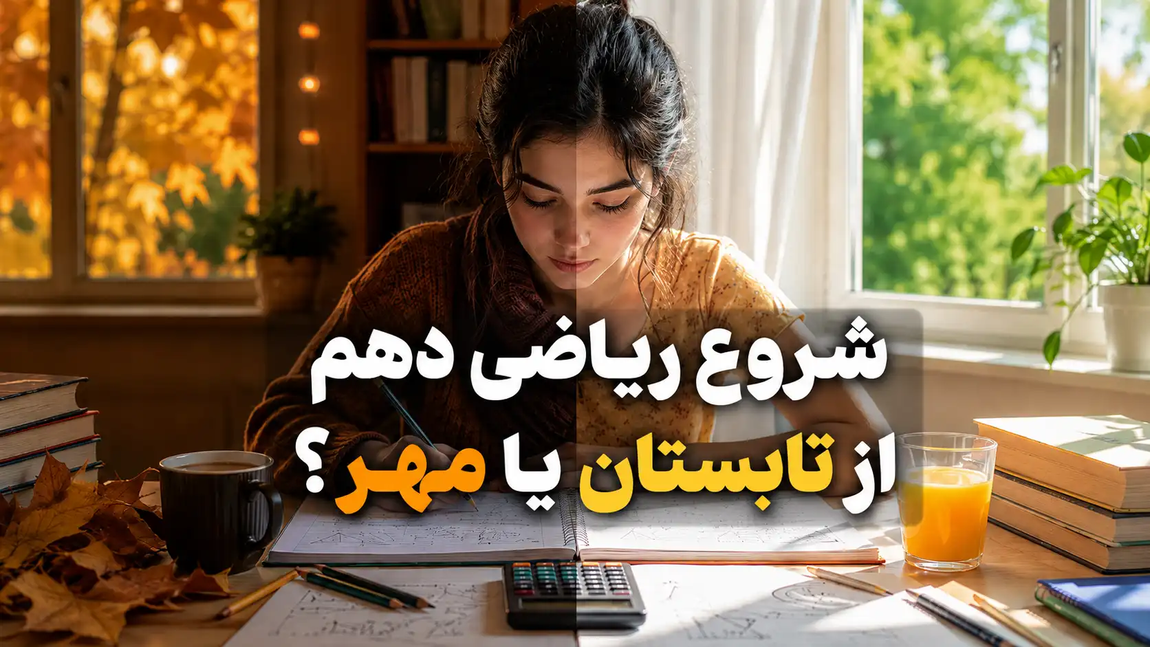 شروع ریاضی سال دهم، از تابستان یا مهر؟