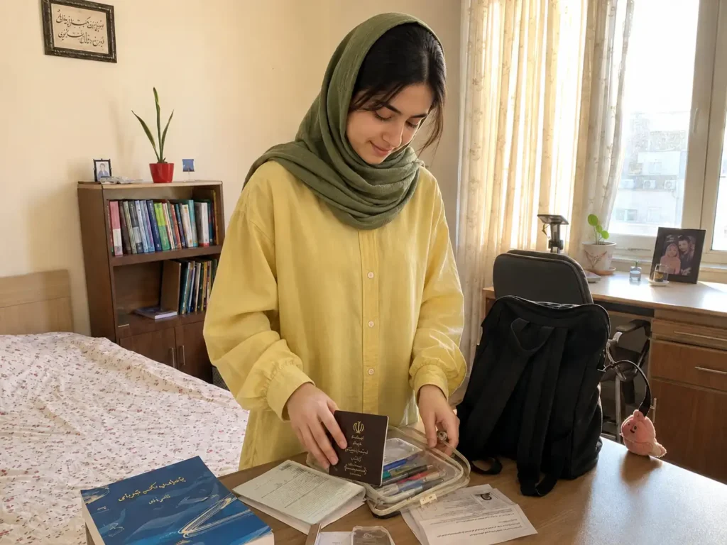 صبح روز کنکور