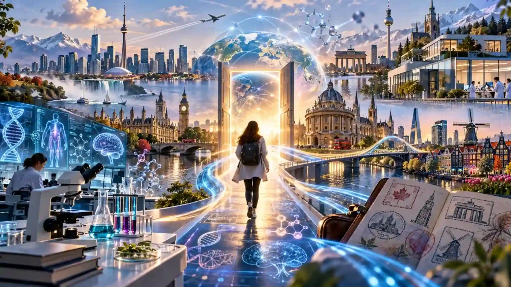 رشته های تجربی برای مهاجرت