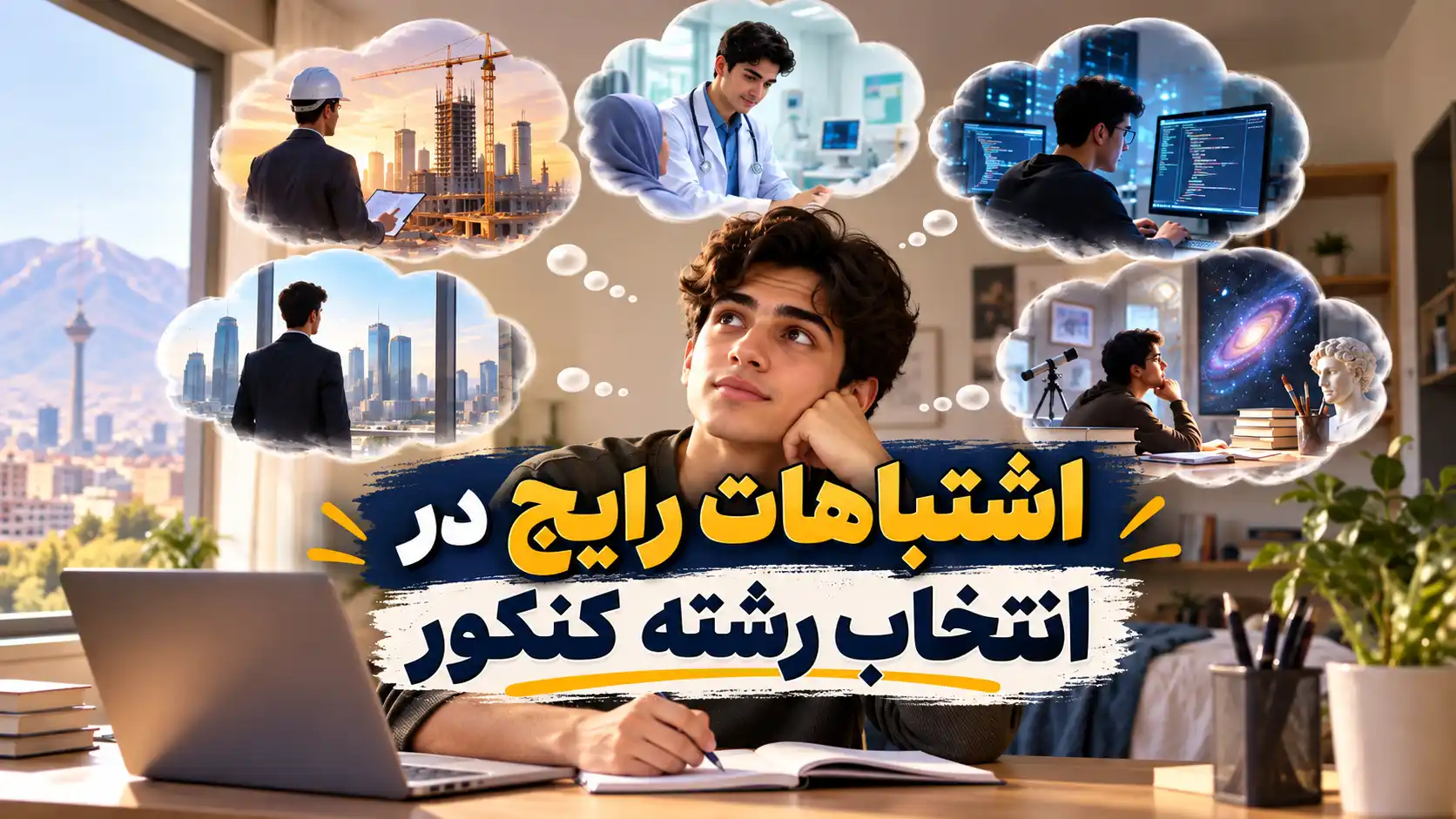 اشتباهات رایج در انتخاب رشته کنکور سراسری: بررسی مهم‌ترین خطاها