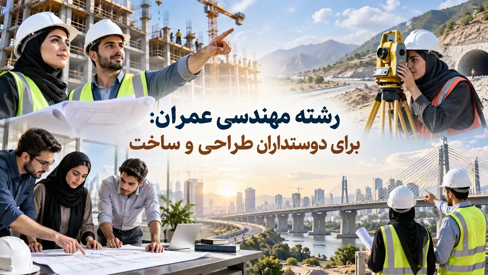 رشته مهندسی عمران: از تحصیل تا بازار کار