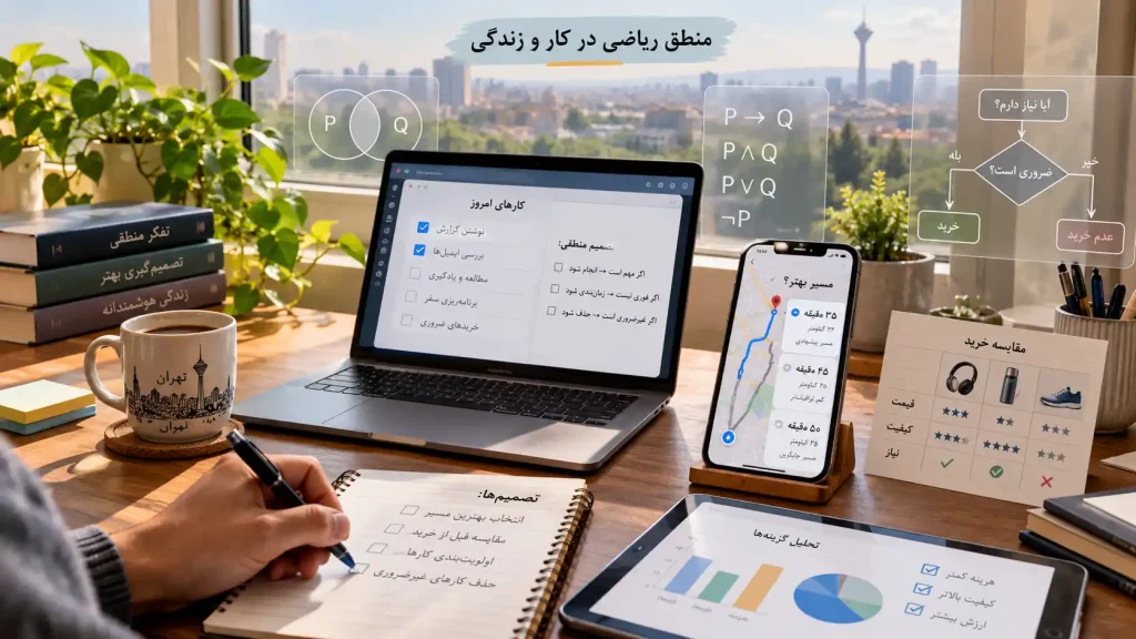 آموزش منطق ریاضی یازدهم