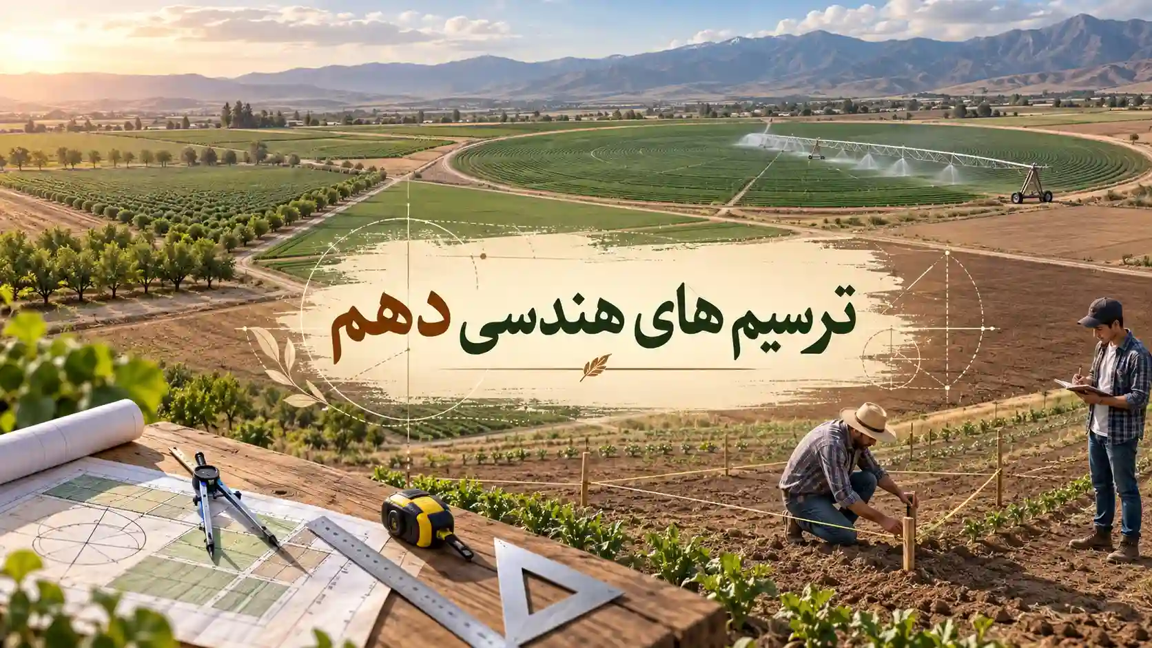 خلاصه ترسیم های هندسی دهم | نکات درس اول