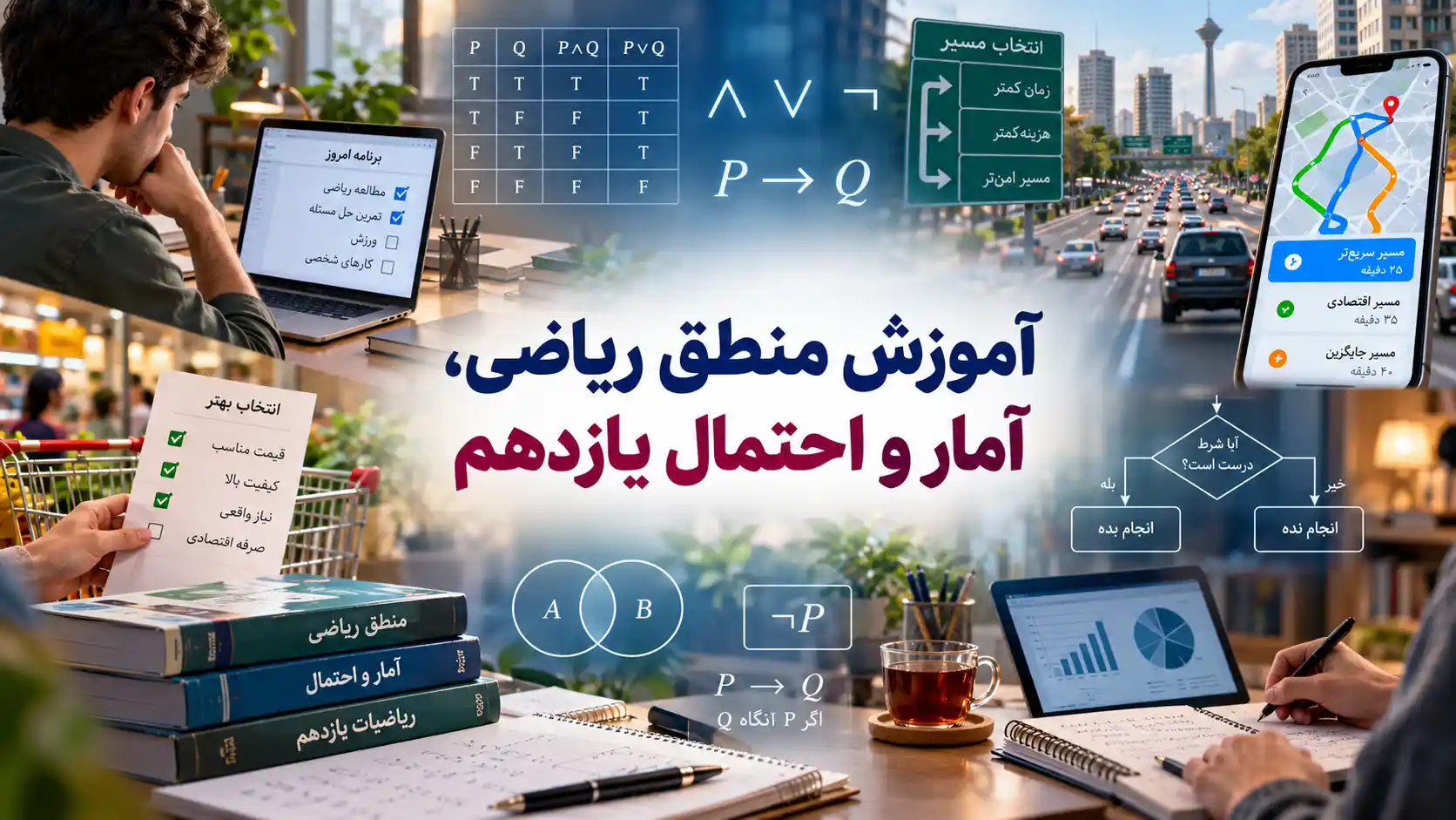 آموزش منطق ریاضی یازدهم