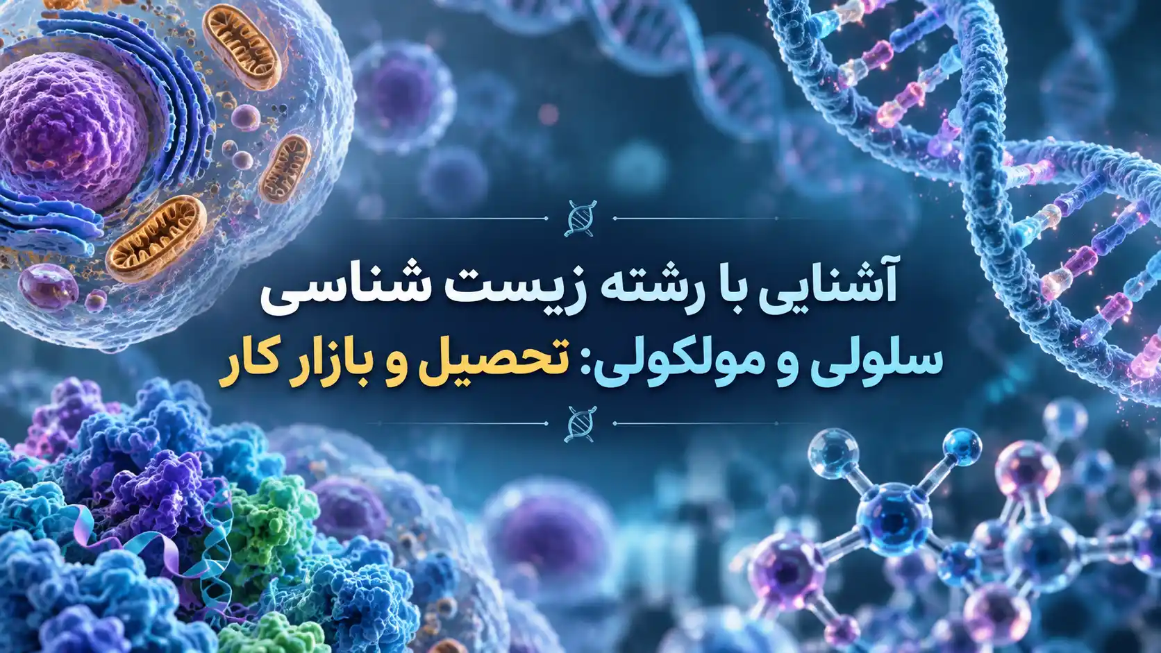 معرفی رشته زیست شناسی سلولی و مولکولی؛ بازار کار و آینده شغلی